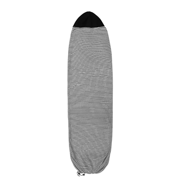 Surfbrädastrumpa Elastisk Organiserare Skyddspåse Mjuk För Snowboard 180cmx50cm Svart