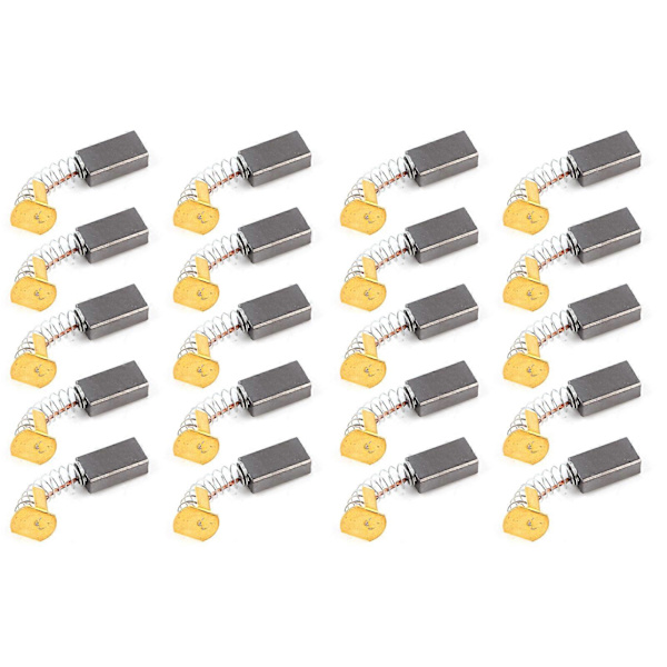 20 st 15*8*5mm Kolborste Ersättning för Hammerborrmotor