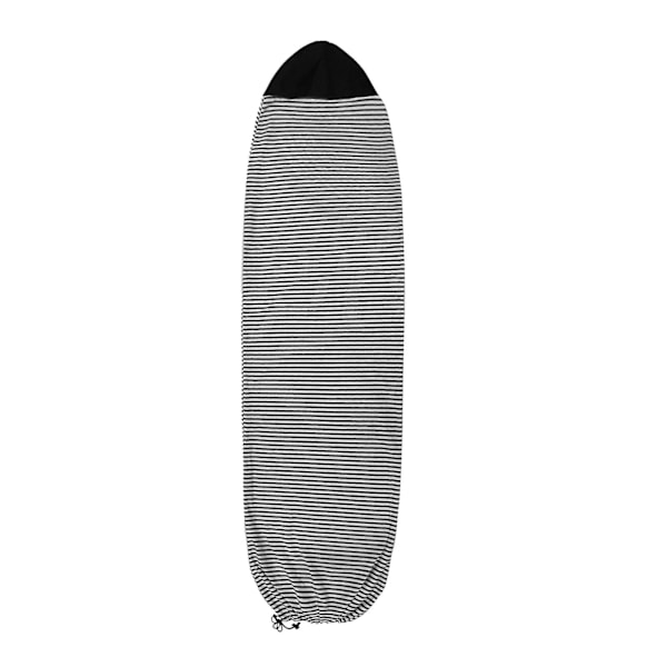 Surfbrädastrumpa Elastisk Organiserare Skyddspåse Mjuk För Snowboard 180cmx50cm Svart