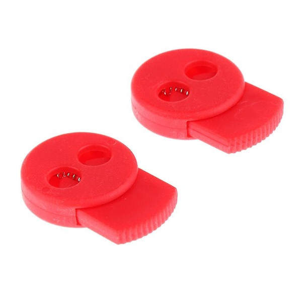 4xsports Laces Lock Skolisser Triathlon Trener Løping Rød