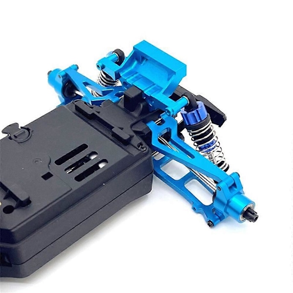 Uppgraderade Metal Reservdelar Främre Styrspindel Bakre Hjulnav Set för 1/20 MJX 20208 JJRC C8811 RC C