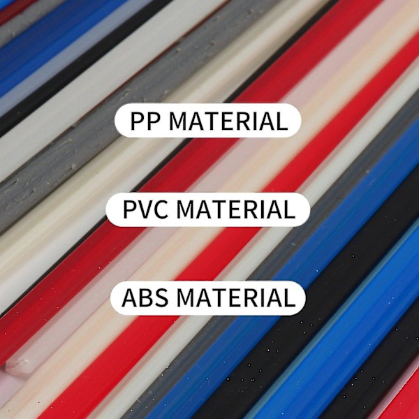 60 kpl Muovihitsaustikkuja - PP/PVC/ABS/Muovihitsaustikkusetti, Sopii Auton Puskurin Muovin Korjaukseen