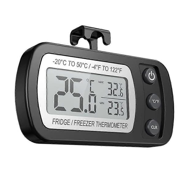 Digital Termometer för Kylskåp, Frys, Rum - Max/Min