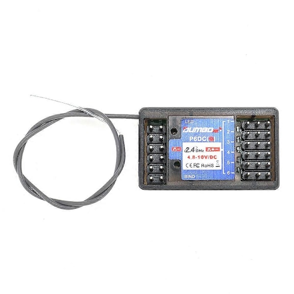 DumboRC P6DC(G) 2.4GHz 6CH RC Mottagare för X4 X5 X6 RC Radiosändare