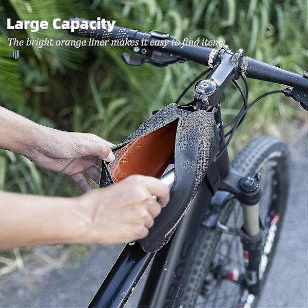 Vandafvisende Rockbros Cykeltaske - Cykling Top Front Rørramme Taske - Mtb Vej Pannier Case