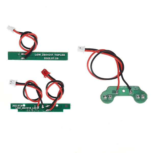 Wltoys 284161 1/28 RC Bil Reservedel LED Lys Frontlykt Sett 2552 Kjøretøy Modeller Reservedeler Tilbehør