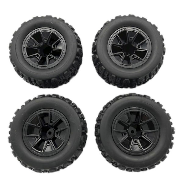 4 st Uppgraderade Däck Hjul för Wltoys 144010 MJX 14209 14210 1/14 1/16 RC Bilar Fordon Modeller Reservdelar