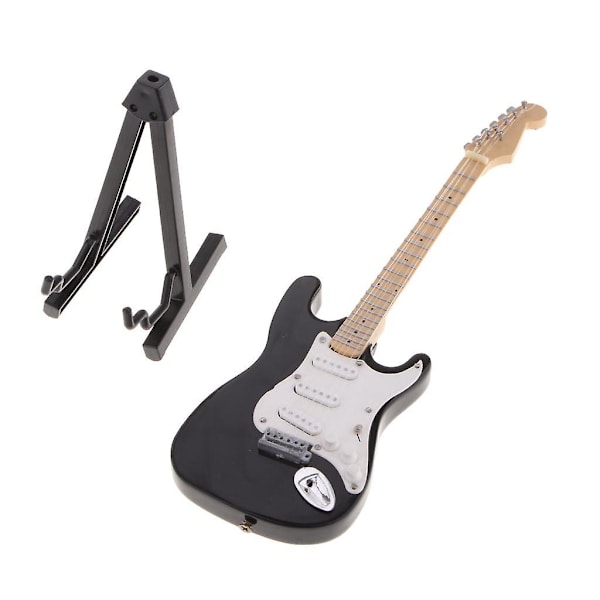 Miniatyr Elektrisk Gitarr i Trä