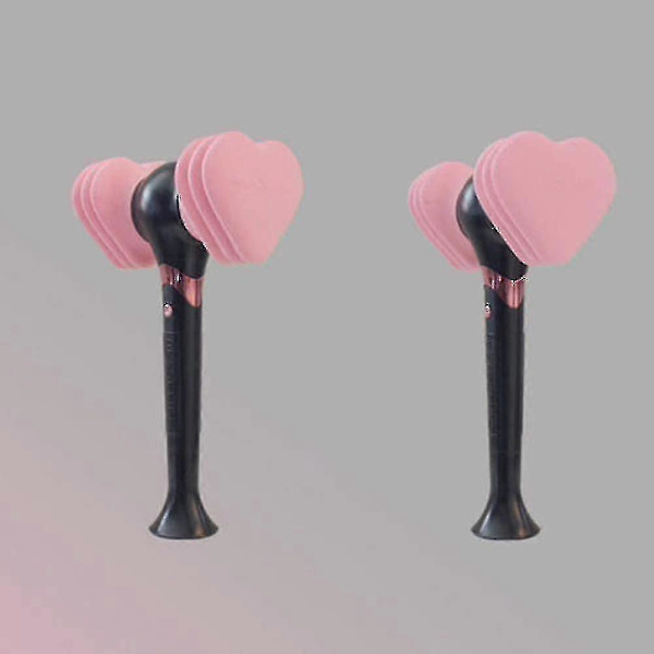 2024 Ny Blackpink Lysstav Hjerte/hammerformet Kpop Led Lampe Stick Koncert Lampe Fluorescerende Stick