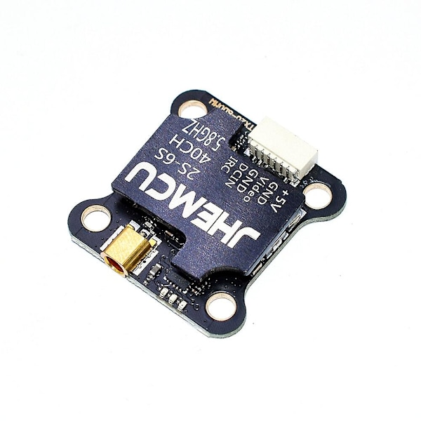 JHEMCU VTX20600 5.8Ghz 40CH PIT/25mW/100mW/200mW/400mW/600mW IRC FPV Sändare 20x20mm MMCX För RC
