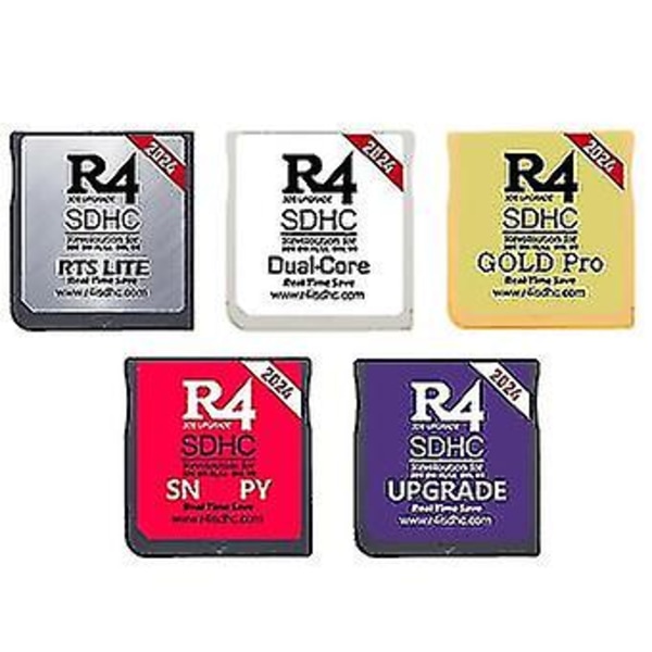 R4 SDHC Adapter Flash Card til DSL XLLL - 2024 R4 Kort Sikker Digitalt Hukommelseskort