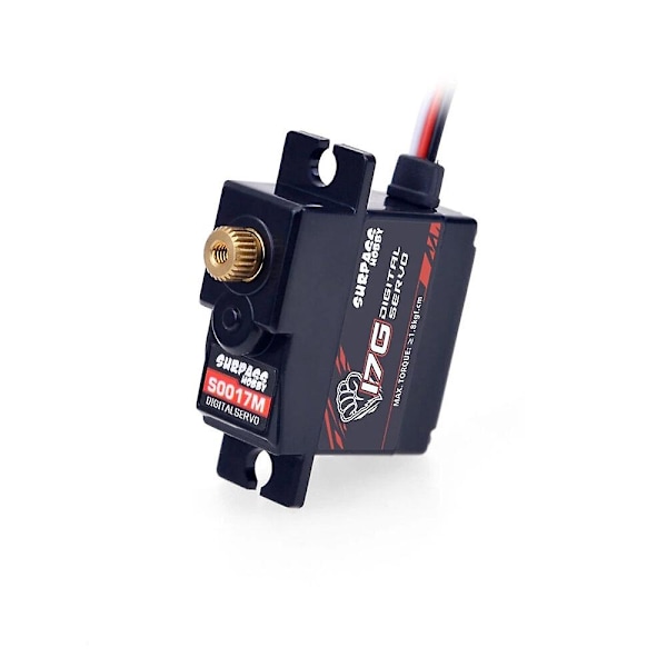Surpass-Hobby S0017M 17G Digital styrservo med metallkuggar för vingförsedda fläktflygplan RC-båt