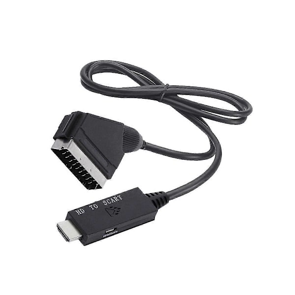 -kompatibel med Scart-anslutningskabel 1m Audio/video-omvandlare -kompatibel med Scart HD-omvandlare