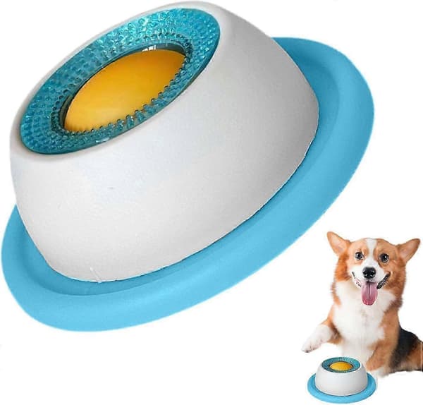 Hundeslikkelegetøj - Langsom Foderbeholder til Hvalpetræning, Berigelse med Foderdispenser