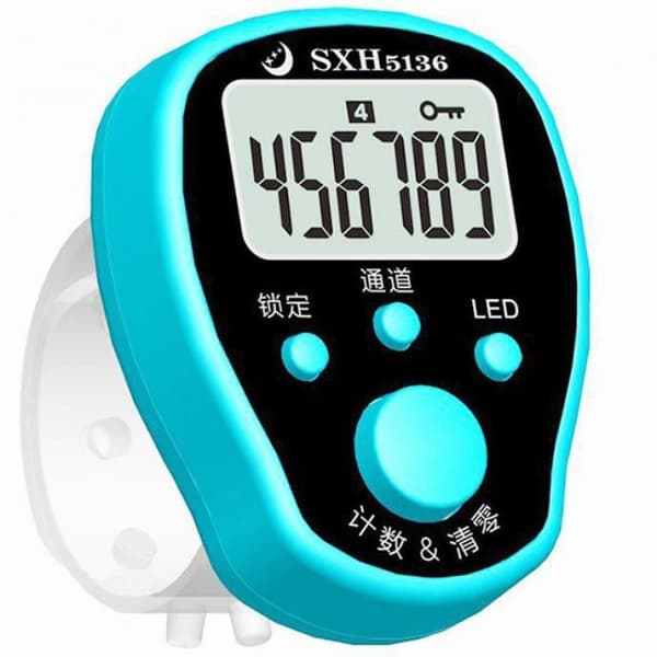 Mini Sormilaskuri LCD Taivaansininen Taivaansininen