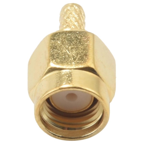 5 st SMA Hanplugg Rak Crimp RG316 RG174 RF Adapterkontakt
