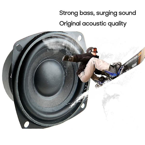 5,25 tum 4 ohm 25W Subwoofer Högtalare Musik Bas Högtalare för Hemmabio