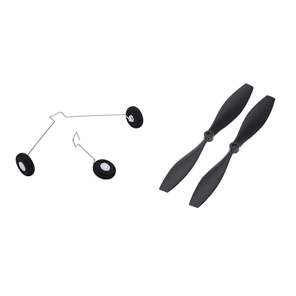 Forreste & Bageste Landehjul og Propeller til Wltoys F949 RC Fly Dele