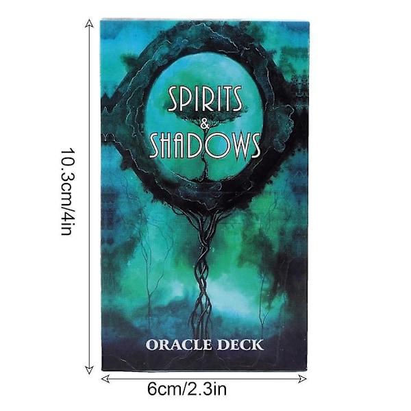 Spirits Shadows Oracle Deck-kort Tarotkort Oracle-kort