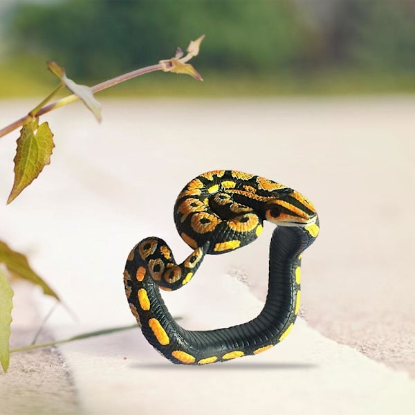 Nyhet Falsk Orm Armband Läskig Djurmodell Armband Blodpython