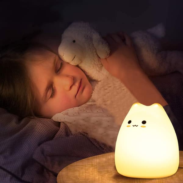 Killing Natlampe, Sød Katte Lampe, Blød Natlampe til Børneværelset
