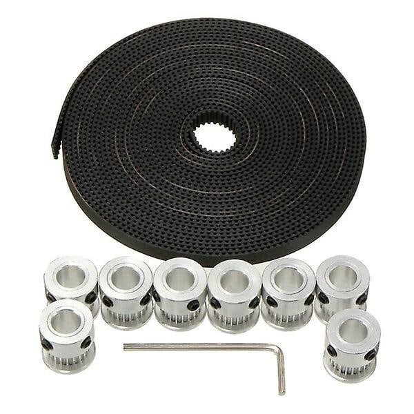 20T GT2 Aluminium Timing Pulley 2GT 5M Rem För RepRap Prusa Mendel 3D-skrivare