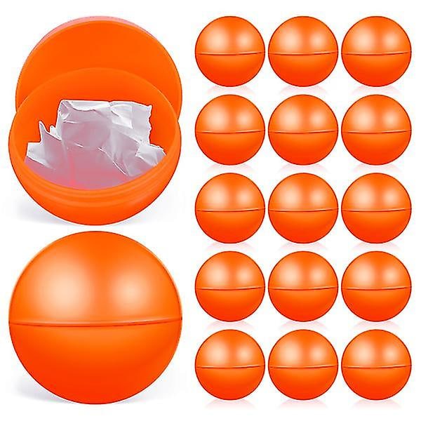 25 stk Lotterikuler Raffle Kuler Runde Kuler Plast Hule Åpne Spillkuler Rekvisitter