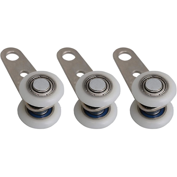 Bqlzr 10 stk Ruller for Buet Vinduer eller Skyvedører - Metall og Plast - 4,5 x 1,9 A344