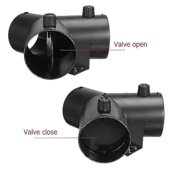 75 mm Y-muotoinen pysäköintilämmittimen ilmanpoistoventtiilin liitäntä kaksoissäädösventtiilillä Webasto Air-haoyille