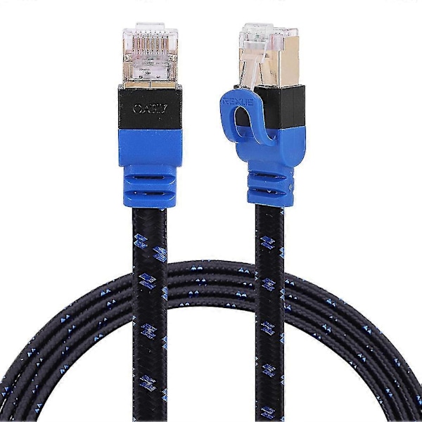15m Flat Cat7 Ethernet-kabel RJ45 Patch Cord for Network LAN