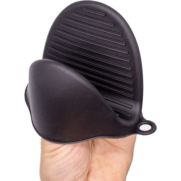 2 Par Silicone Grytekluten Håndtak Holder Håndklips Slitesterk Grytekluten Håndtak Sklisikker Matlaging Klemmegrep Fingerbeskyttere for Kjøkken Matlaging Grilling Baking