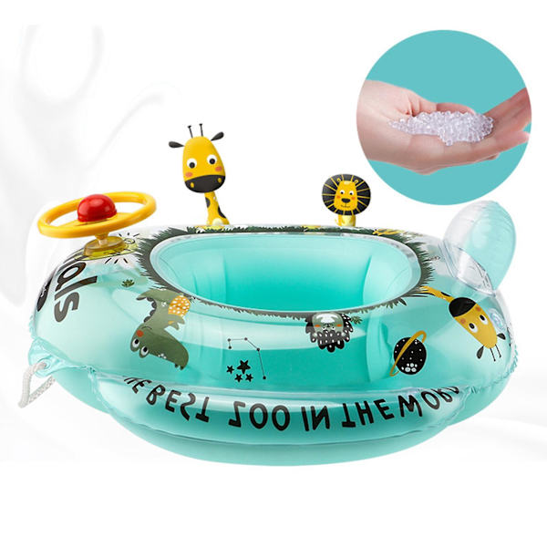 Sød Tegneserie Børn Spædbarn Toddler Baby Swimming Pool Float Oppustelig Sæde