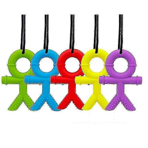 Barn Voksne Chewlery Mann Halskjede Autisme Adhd Biting Sensorisk Tygging Teething Leketøy