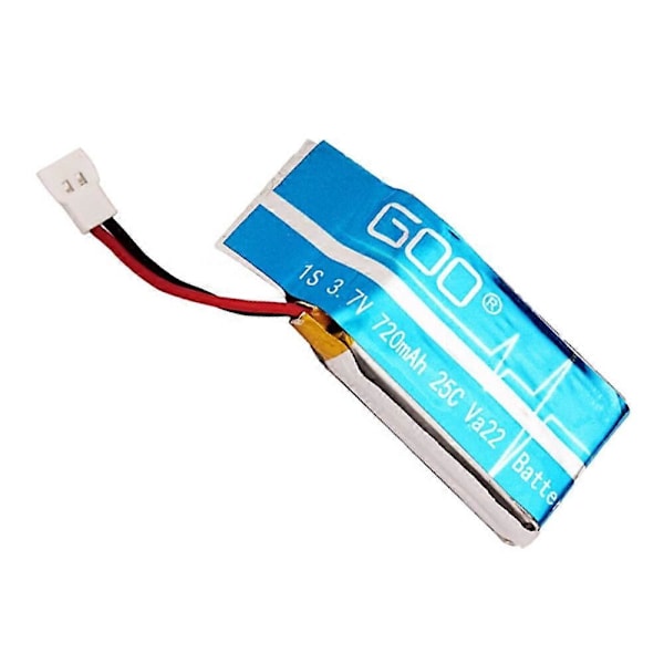 3.7V 720mAh Batteri för XK K123 K124 V931 6CH Borstlös RC Helikopter