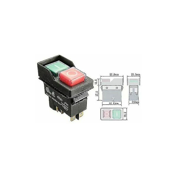 Elektrisk Betonmixer Tænd/Sluk Kontakt Elektromagnetisk Kontakt CK21B/250V 5-polet Forgaser