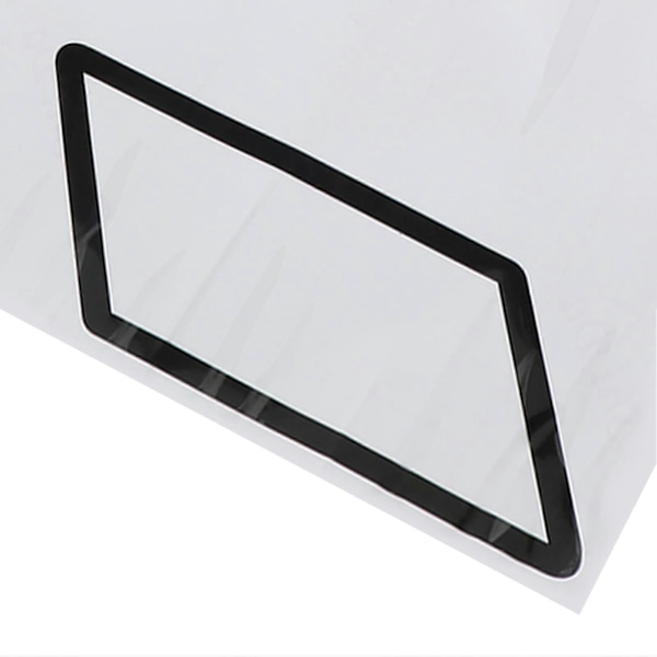 100x38cm Bilsidesdekaler i PVC, DIY Sport Styling Dekoration Auto Lastbil Racing Tillbehör Svart Röd
