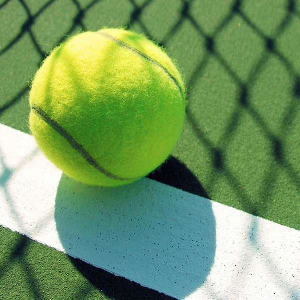 6 kpl Tennispalloja Kestäviä Joustavia Harjoituspalloja 66mm Naisille Aloittelijoille Harjoitteluun