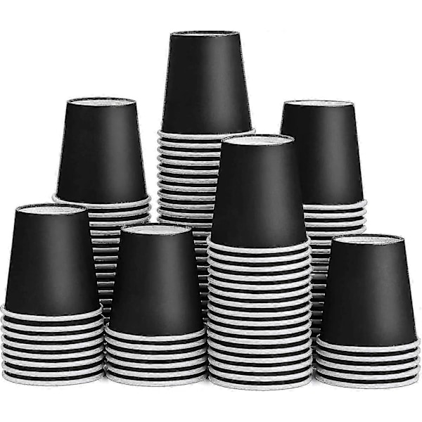 [100 Pakke] 3 Oz Papirkopper, Engangsbaderomkopper, Små Munnskyllikopper, Mini Espresso Kopper, 3oz Engangs Papirkopp For Fest, Piknik, Kontor, An
