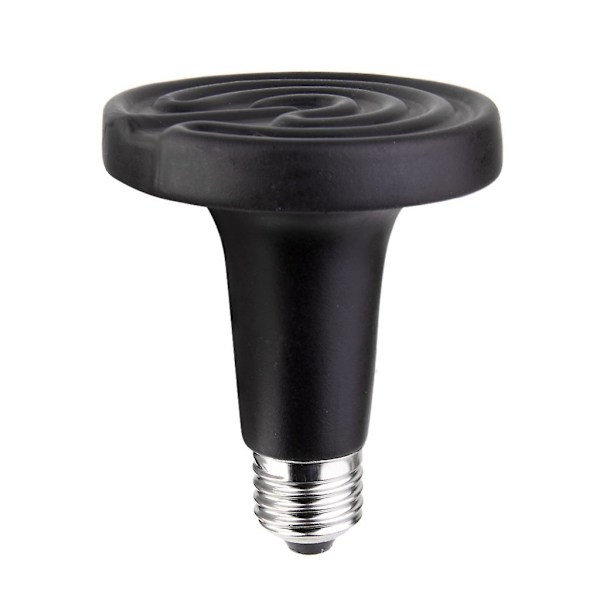 E27 Reptil Varmelampe Infrarød Varmelampe Pære Dia.75mm 50w 220v-240v