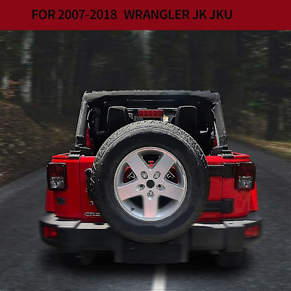 Mjuka bakrutesclips för Jeep Wrangler Jk Jku 2007-2017, 2-pack