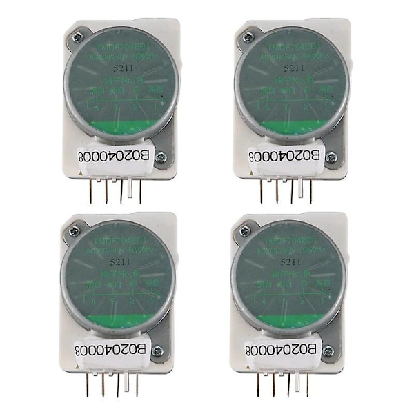 4X Mekanisk Avfrostningstimer för Kylskåpsdelar TMDF704ED1 Kylskåpsavfrostningstimer~10969