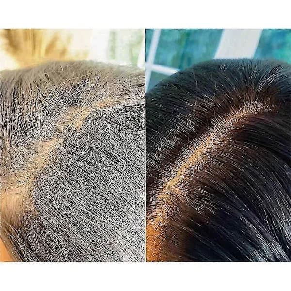 2024 Hårfarveshampoo, Nova Hair Instant Farveshampoo, Hårfarveshampoo til hår (sort)
