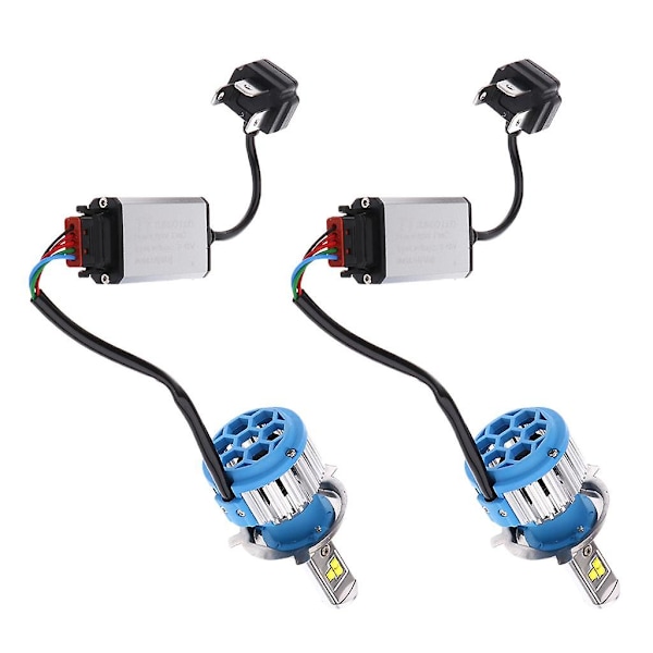 2 kpl Etuvalot Työvalot Sumuvalot Led Alumiini Lamppu T1-h4