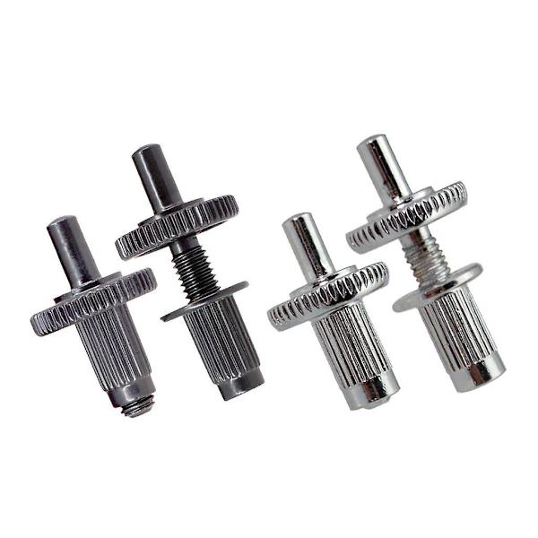 2x2x Gitarrbrostödsstift Ankare för LP Epi Gitarrbro Silver