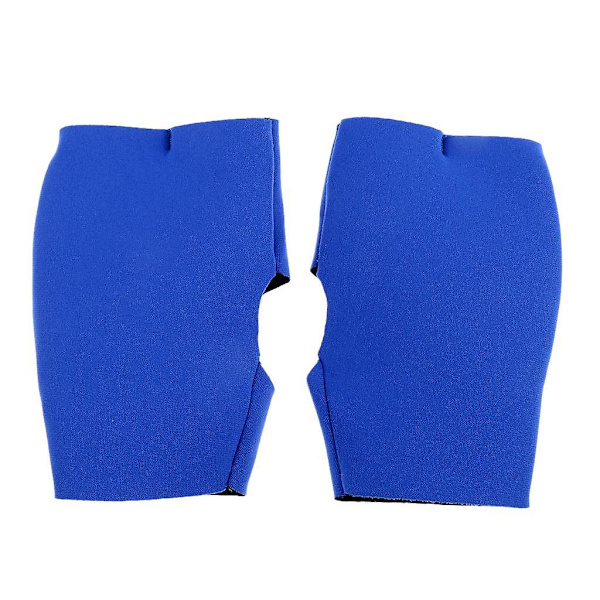 2mm Neoprenvantar för Vattenskidor, Wakeboard, Jetski, Kajak, Handflateskydd, Blå, Storlek S