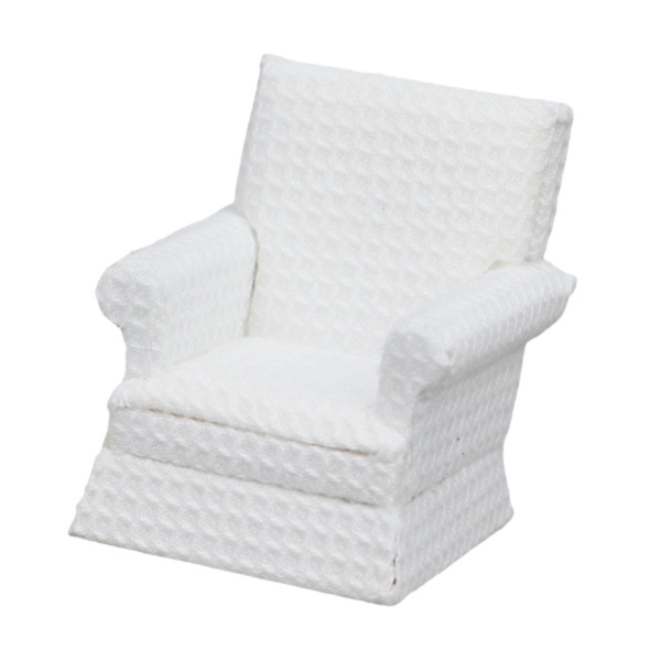 Dukkehust Miniatyr Tre Sofa Modell Tilbehør Dekorasjon Håndverk Mini Møbler Leke For 1:12 Dukkehust Lek Og Hjemmedekor
