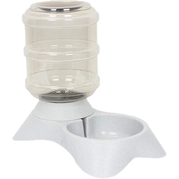 Automatisk Torrfoderdispenser för Husdjur, Vattendispenser, Skål, 3,8L Mat/Vattendispenser, Fontän för Katt Hund TR254