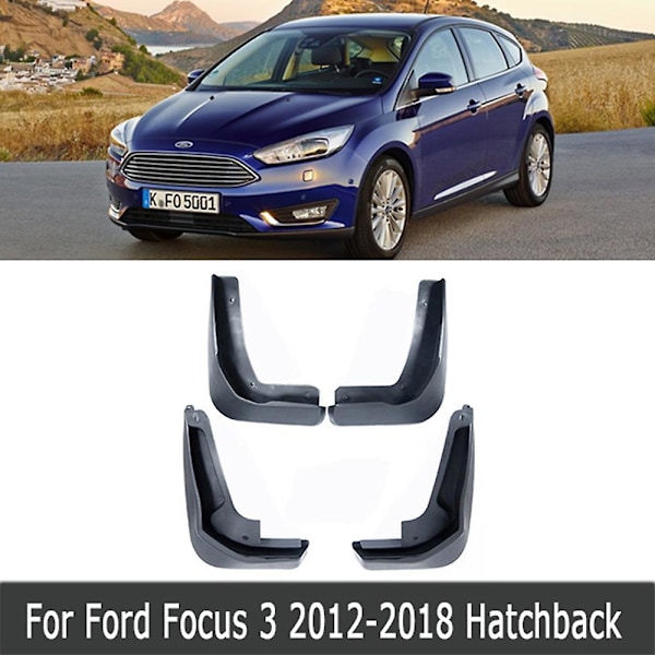 Stänkskydd för Ford Focus 3 MK3 2011 2012 2013 2014 2015 2016 2017 2018