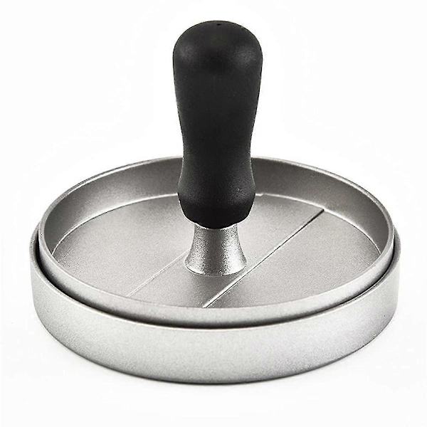 12cm Rund Burgerpresse Hamburger Maker Legering Hamburger Form Presse Aluminium Kød Oksekød Værktøjer