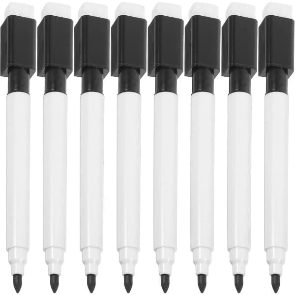 10 st magnetiska whiteboardpennor - Whiteboardpennor - Märkpennor